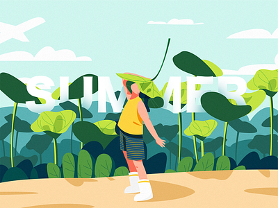 summer illustration summer