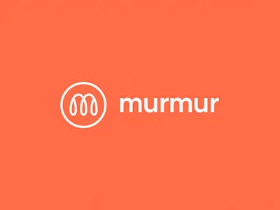 Murmur — Working agreements tool branding branding curve digital studio grotesque imagotype isotype iterations logo murmur sanserif spiral typeface z1