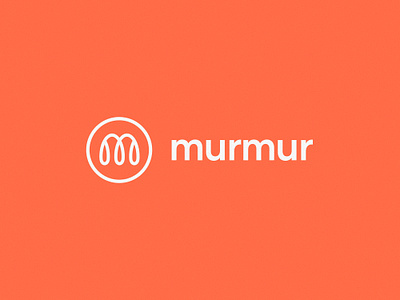 Murmur — Working agreements tool branding branding curve digital studio grotesque imagotype isotype iterations logo murmur sanserif spiral typeface z1