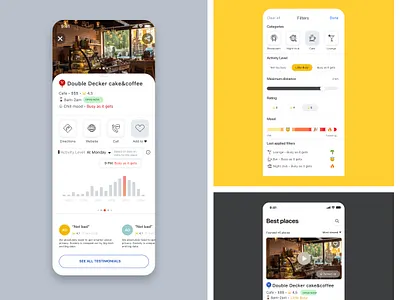 iOS App Development for Waldo advisor app development bar cafe city club colourful geo geolocation lounge recommendation recommended sightseeing tourism tourist waldo