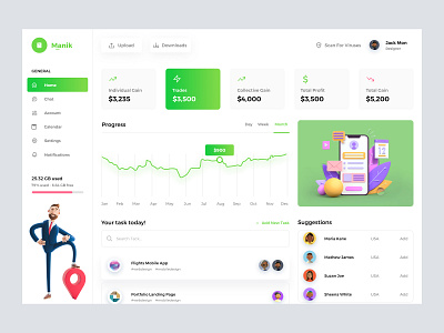 Tasks Dashboard admin admin panel admin theme admin ui dashboad dashboard grid view interface list view map sidebar sidebare uiux user user dashboard