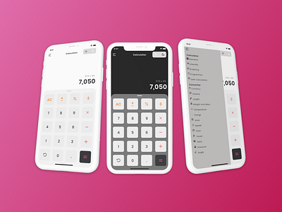 #dailyui 004 Calculator app 3d animation branding graphic design logo ui