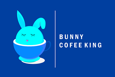 Bunny Cofee brand branding design graphic design icon identity illustration logo logo business logo design logo folio logo mark logo tipo vectpro