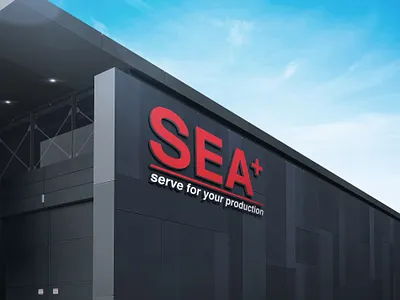 Logo SEA branding design illustration logo logo design typography vector