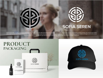 Sofia Seren | Logo Design business logo company logo creative designers graphic designer lettermark logo logo logo creation logo design logo designer logo inspiration logos minimal minimalist logo modern logo professional text logo top logo unique wordmark logo