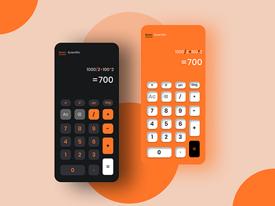 Calculator Daily UI 004 calculator dailyui design math mobile portfolio product solution ui uidesign uiux