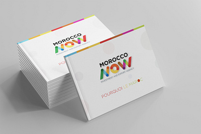 Presentation Morocco Now creation design logo print vector