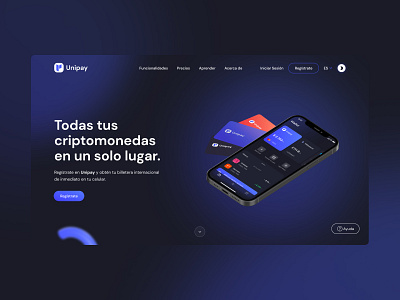 UI Design - Challenge - Cryptocurrency challenge crypto figma graphic design hero landing landingpage ui user interfase visual design web