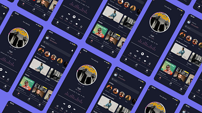 Music Player design ui