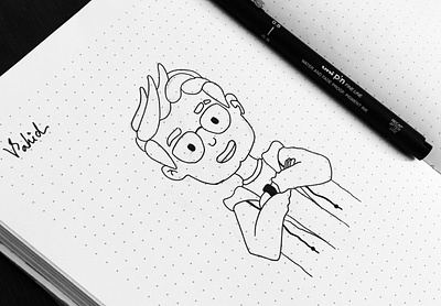 Vahid’s avatar 3d animation art artist avatar branding character design draw drawing graphic design illustration logo paint painter sketch ui vector