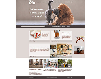 E-commerce in Leiria Portugal figma ui ux webdesign website