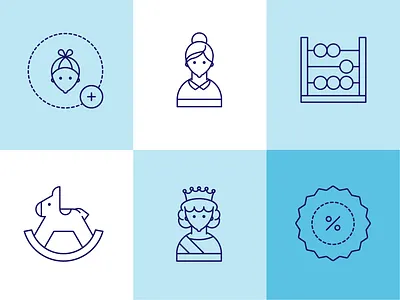 Flat icons app icons branding clear design horse icon icon pack icon set icons illustration instagram icon interface icon logo material design icons qeen ui ux vector website woman