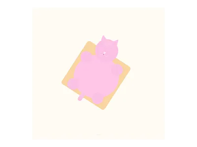 Cat who lost his sunglasses on the beach