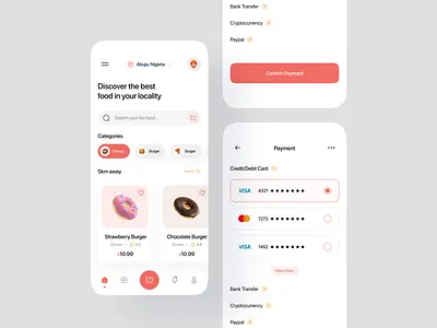 Food App chef app delivery app eat eating food food and drinks food app food delivery services food design food mobile app mobile app restaurant app tracking app ui uiux ux
