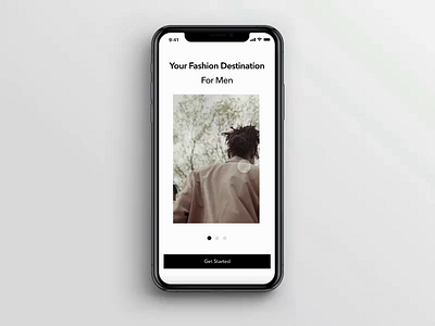 EGO Fashion App - Onboarding animation app application branding clean clear design fashion gif interface logo onboarding product screen splash typeface ui ui design ux video