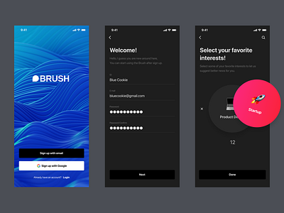 Sign up account app clean dark mode dark theme figma form login mobile registration sign in sign up ui ux