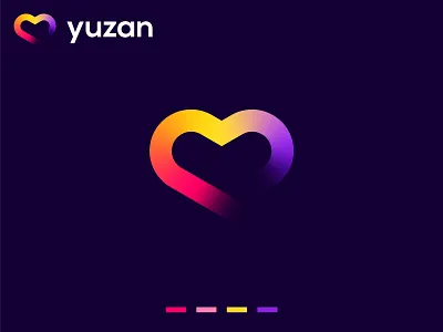 Love logo brand brand identity branding creative logo heart logo icon it logo logo logo design logo folio logo trends 2022 love logo minimal modern logo monogram startup tech technologies technology logo wordmark