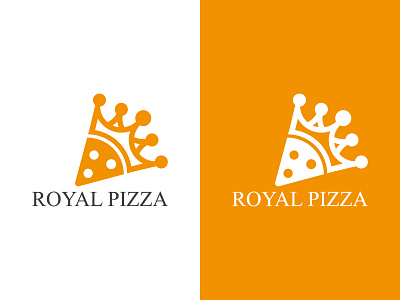 Royal Pizza Logo Mark 3d abstract logo animation app icon brand identity branding creative logo design ecommerce gradient logo graphic design icon logo logo design logotype motion graphics pizza logo restaurant logo royal logo royal pizza