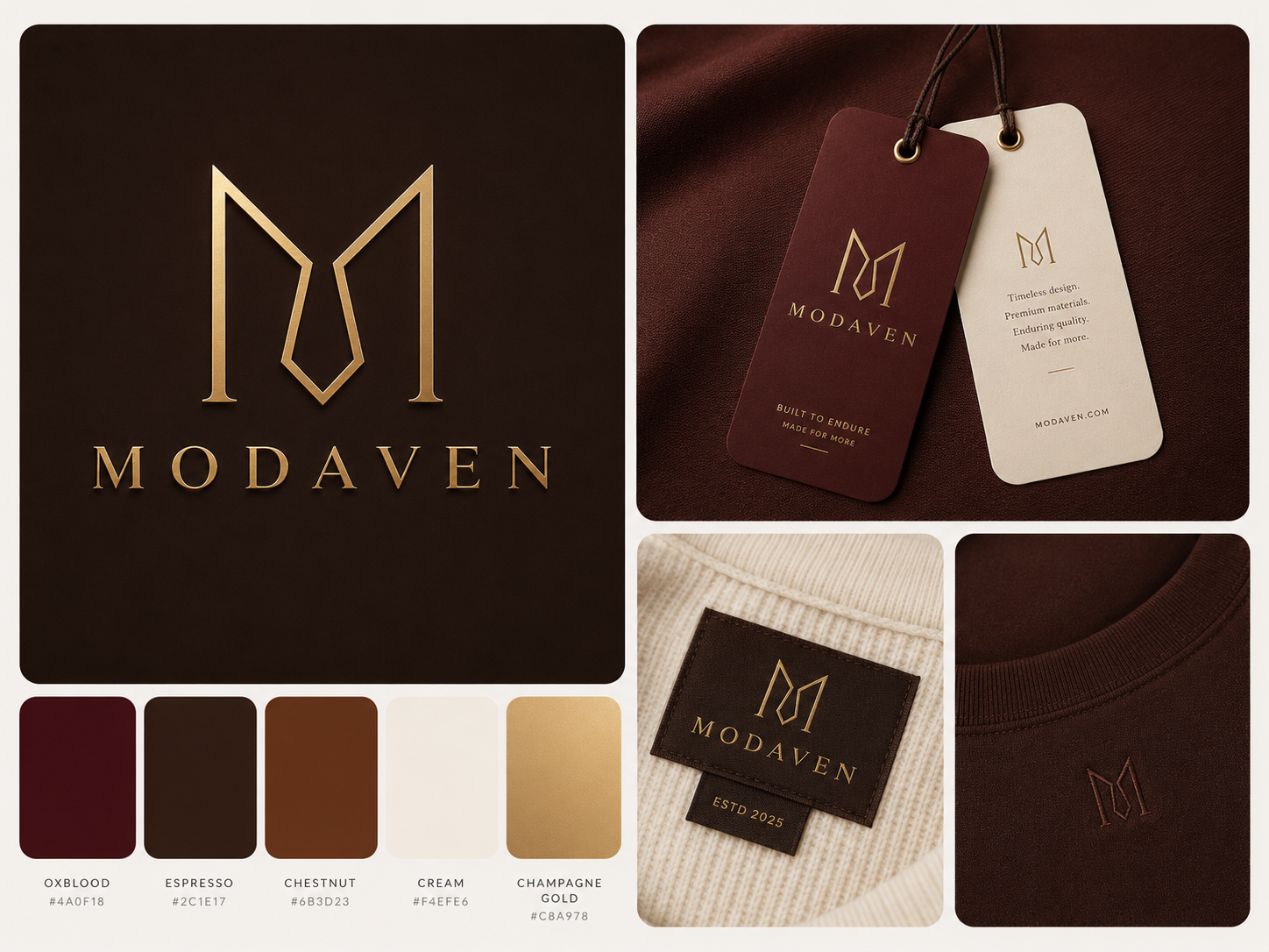 Clothing Brand logo apparel branding clothing elegant fashion luxury m man man appare tie