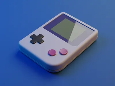 GameBoyyy 3d 3d modeling blender gameboy nintendo
