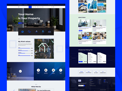 Home- Real Estate Landing Page Design buliding designerforux home house landing page landing page design ordainit property realestate rent template design uidesigner uiux uiux design uiux designer uiuxdesigner web design webdsigner website design websitedesigning