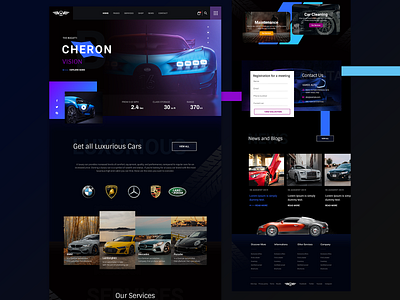 Luxurious car design branded car car carwash landingpage luxurious luxurious car sport car ui ux website