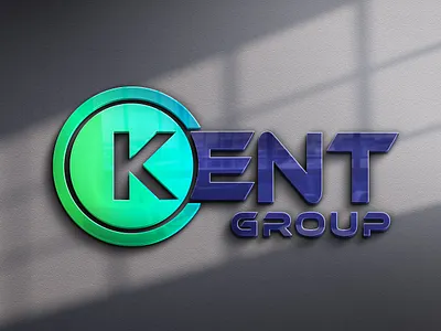 KENT GROUP company logo flat logo group logo logo minimalist logo