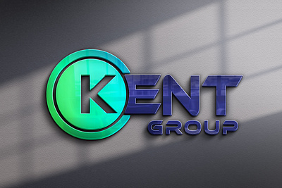 KENT GROUP company logo flat logo group logo logo minimalist logo