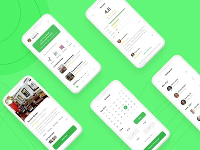 Barber shop mobile UI/UX barber app barber shop barber ui barbershop barbershop ui barbershop ui ux design figma indonesia mobile app ui ui design ui kit uiui ux ux design xd ui kit