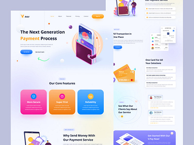 Money Transfer landing page banking branding design cash crypto design financial fintech landing page money money management money transfer online banking payment send money ui uiux wallet web design website