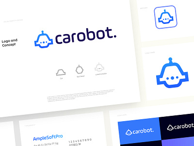 Carobot logo design || ai logo || Modern logo ai artificial intelligence branding car logo logo mark logodesign mark modern robot saas symbol system tech