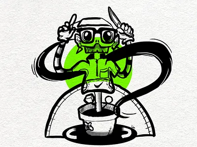 illustration practice GRAFFITI graffiti illustration