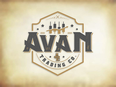 Trading Company Logo branding design flat logo illustration logo logo design logodesign typography ui vector