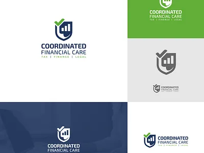 Coordinated Financial Care Logo Design - Syeda Saleha abstract logo brand identity branding coordinated financial care logo corporate logo design financial financial accounting logo financial care logo financial support logo investment financial care logo logo logo art modern logo money care logo