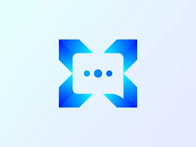 Cross Chat Logo a b c d e f g h i j k l m n abstract agency app icon app logo brand identity branding chat logo corporate creative design geometry graphic design icon logo logo designer logo inspiration logomark logos modern logo