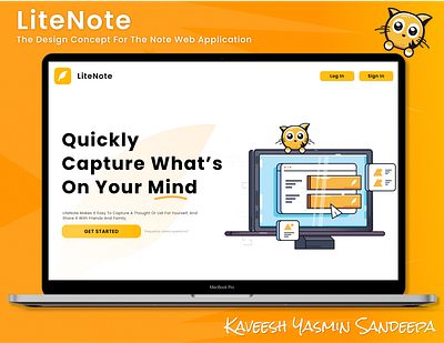 LiteNote | Design Concept For The Note Web Application 🚀 creative ui design figma google google keep google keep ui google keep uiux graphic design illustration logo notepad sri lanka ui ui design ux ux design web application web design