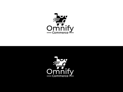 Omnify Commerce Logo branding design icon logo vector