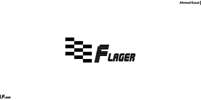 Flager Logo. branding design graphic design icon logo typography vector