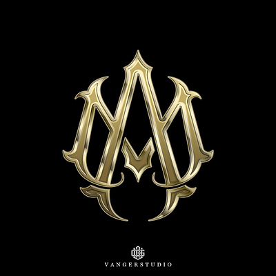 vintage retro logo monogram design graphic design lettering logo monogram retro vintage