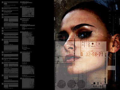 Abstract Textures Illustration abstract collage digital effects elements face grid grit illustration marks montage overlay print profile resources textures