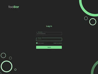 Dark login branding dark design illustration login