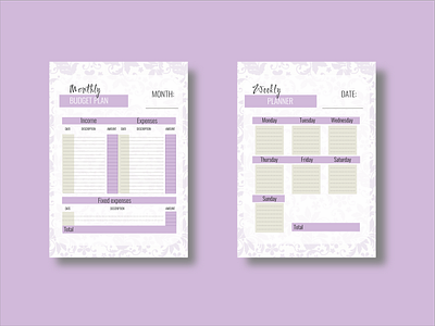 PLANNER. BUDGET PLAN app branding burger plan design icon icons illustration line art logo netbook planner ui vector