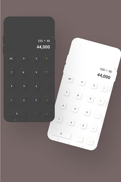 Calculator dailyui design ui ux