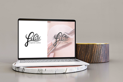 LOLITA lepotni salon branding brandstylist design graphic design illustration logo logotype ui vector