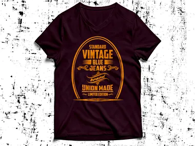 Standard Vintage Blue Jeans T Shirt