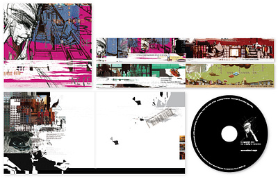 CD cover, Scrambled eggs graphic design