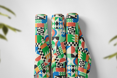 Geographic Pattern Design design fabric graphic design illustration pattern textile vector