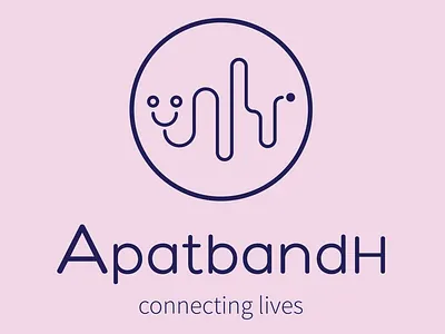 Logo Design for health care start up ApatbandH. app branding design icon illustration logo vector