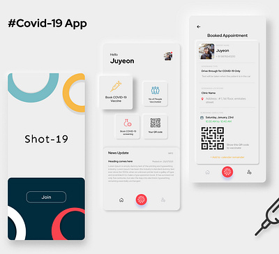 Covid-19 App app ui best design covidapp ui ui design uidesigns uiux