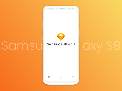 Samsung galaxy S8 mockup